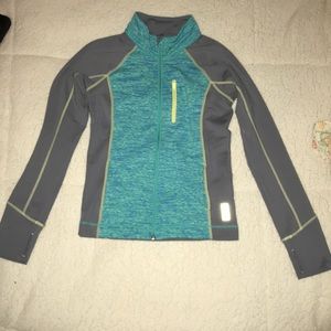 Zella Girl Heathered Athletic Jacket